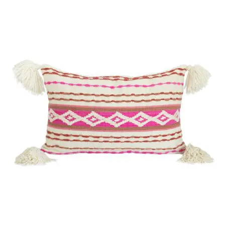 Ensemble de 3 housses de coussin andines faites à la main en laine. Différentes formes et tailles. - Image 2