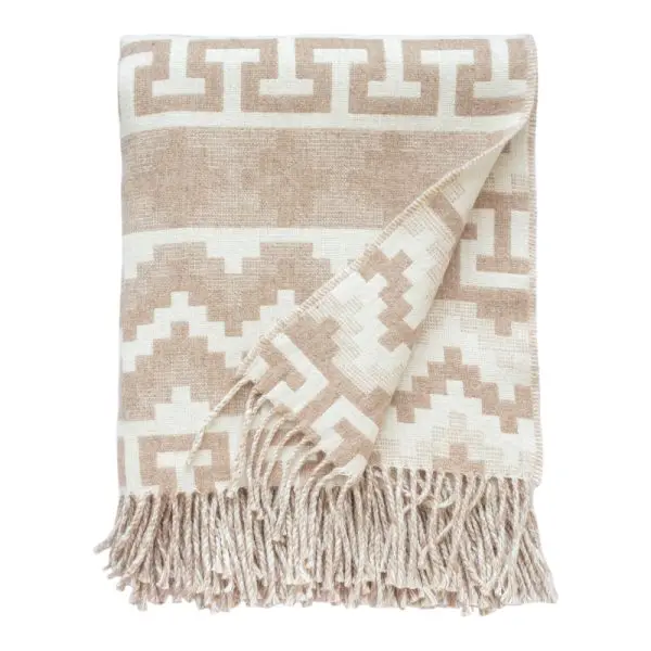 Nazca blanket with fringes “Yuyay”. Size 160 x 125 cm. - Image 2