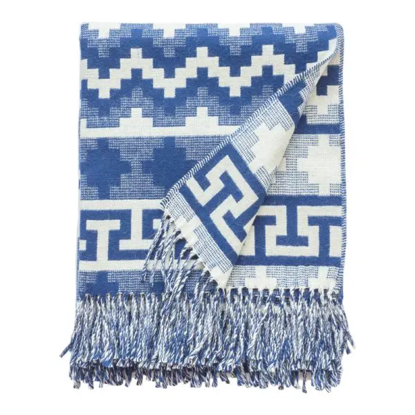 Nazca blanket with fringes “Yuyay”. Size 160 x 125 cm. - Image 4